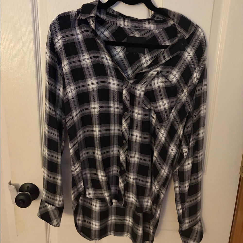 Rails Monochrome Plaid Shirt